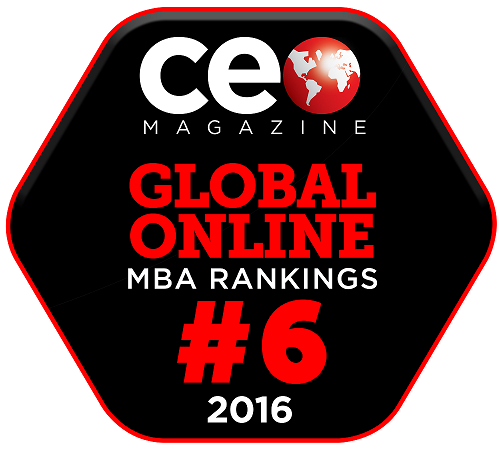 CEO Magazine Global Online MBA Rankings #6