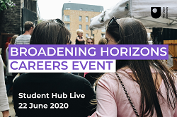 Broadening Horizons Careers Event logo