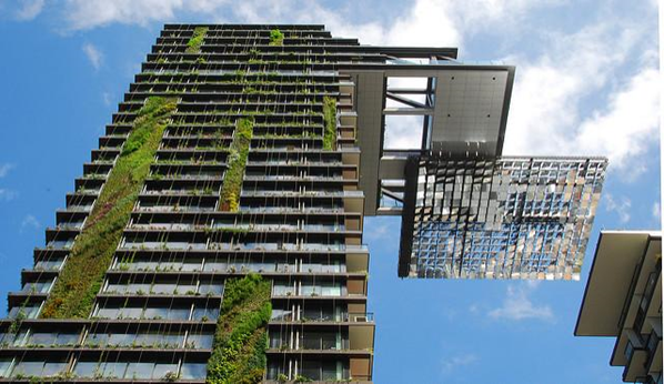 One Central Park Sydney. Architect: Jean Nouvel.