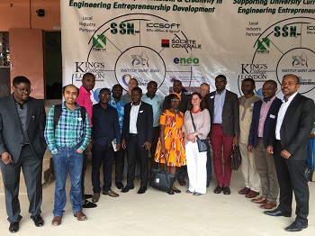 Project members and collaboration partners at the launch event in Yaoundé, Cameroon