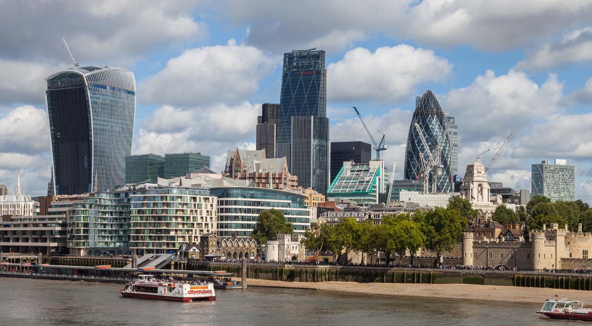 London city skyline