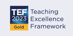 TEF gold logo