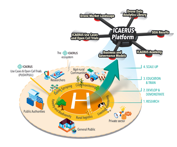 ICAERUS operational diagram