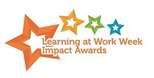 Image of Learning at Work Week Impact Awards logo