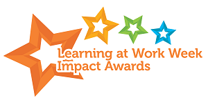 Learning at Work Week Impact Awards logo