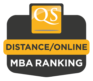 QS Distance Online MBA Rankings logo