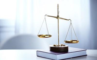 Image of scales representing justice