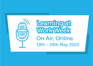 learning at work week blue logo